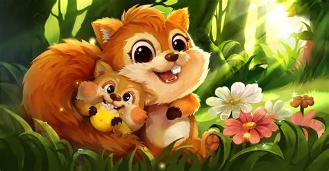 Artstation Happy Acres Animals Rann Whimsical Illustration Cute