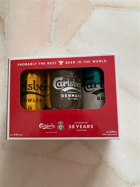 Carlsberg Liverpool Fc Edition Collection Food Drinks Alcoholic