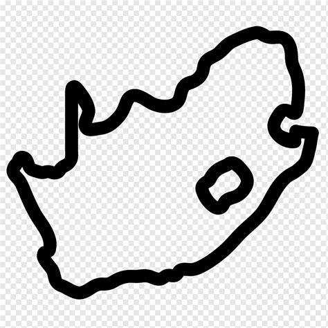 South Africa Computer Icons Map Text Monochrome Black Png Pngwing