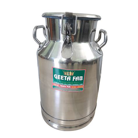 Milk Can Stainless Steel At 3080 00 INR In Jagadhri Geeta Fab Surg