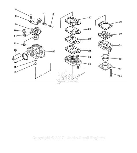 Echo Srm Parts Diagram For Carburetor