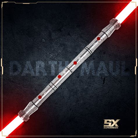 Darth Maul Double Bladed Replica/Weathered Lightsaber – Superneox™