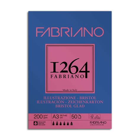 Fabriano 1264 Bristol Paper Pads 50 000 Art Supplies Your Art