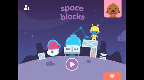 Sago Mini Space Blocks Puppy Preschool Friends Gameplay