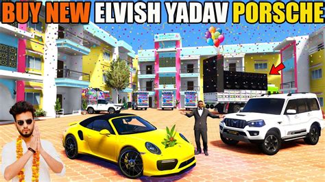 Buy New Elvish Yadav Porsche Gta 5 😲 Youtube