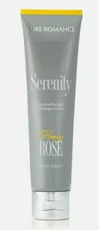 Pure Romance Serenity Aromatherapy Massage Lotion Honey Rose New Ebay