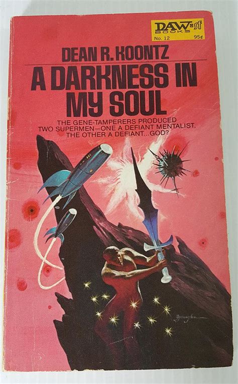 Koontz A Darkness In My Soul Vintage Horror Paperback Dean R Koontz