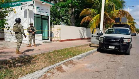 El colmo Intentan robar cajero automático de Banjercito en Chetumal