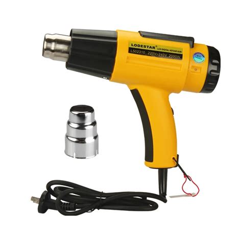 Aliexpress Buy W V Eu Industrial Electric Hot Air Gun Thermoregulator Heat Guns Lcd