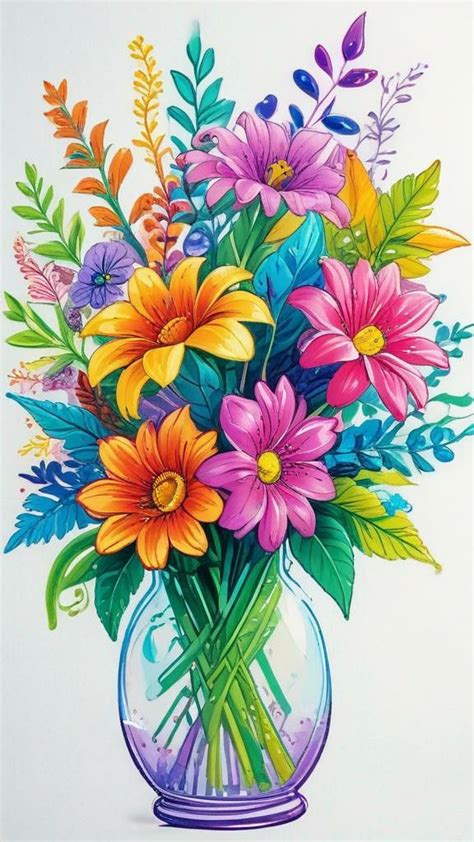 Pin By FLORENCE POIRIER On Florence POULAIN In 2024 Flower Painting