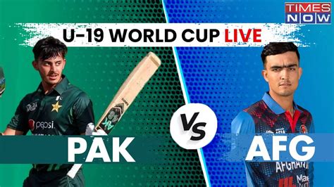 Pak U 19 Vs Afg U 19 Highlights Icc U 19 World Cup 2024 Shahzaib