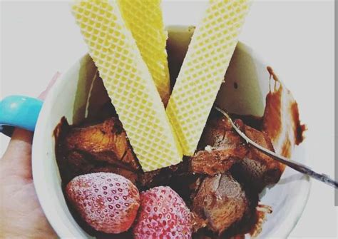 Resep Pondan Choco Chips With Strawberry Vanilla Wafer Ice Cream Oleh