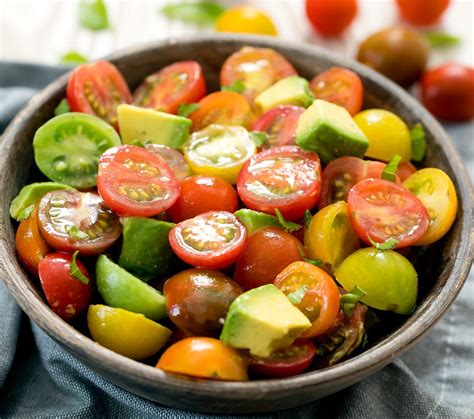 Tomato And Avocado Salad Kirbies Cravings