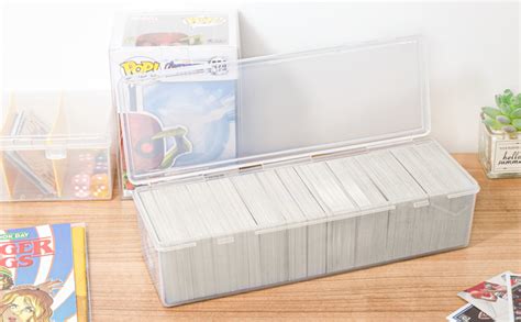 600 Count Plastic Trading Card Storage Box Gaming Cards