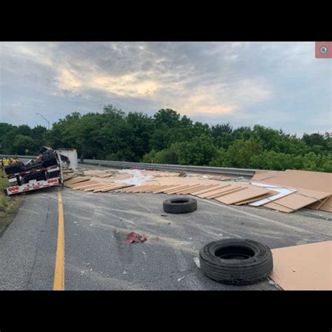 Tractor Trailer Overturns Closing Ramp From Rt 30 To Rt 222 In