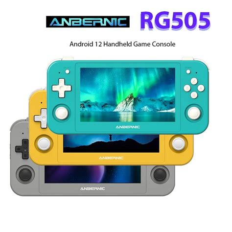 Anbernic Rg Zoll Touchscreen Android Handheld Video Spiel