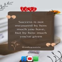 Success Poster Template | PosterMyWall