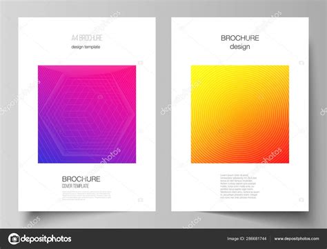 La Mise En Page Vectorielle Du Format A Mod Les De Conception De