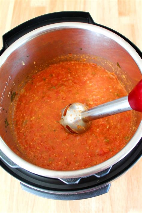 Marinara Sauce With Fresh Tomatoes Instant Pot Living Smart And Healthy Fresh Tomato