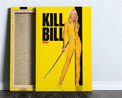 Kill Bill Vol 1 Poster Canvas Kill Bill Poster Kill Bill - Etsy