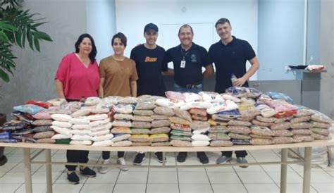 Fundo Social Recebe Quase 400 Quilos De Alimentos Arrecadados Pela Haha