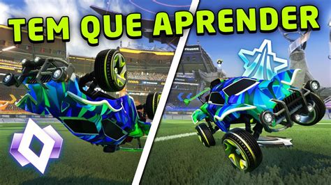 4 MECÂNICAS PRA SUBIR DE RANK ROCKET LEAGUE 2023 HALF FLIP WAVEDASH