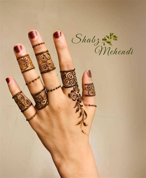 50 Gorgeous And Simple Henna Designs For The Minimalist Mehndi