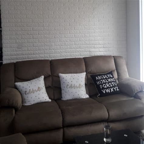 Jual Wallpaper Brick Foam D Motif Batu Bata Putih Shopee Indonesia