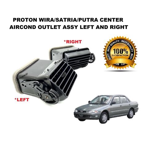 Proton Wira Satria Putra Center Aircond Outlet Assy Left And Right