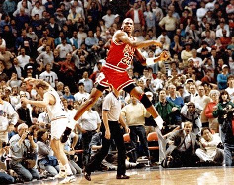 May 7th 1989 Michael Jordan Hits The Shot Over Craig Ehlo Air