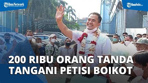 Sudah Lebih Dari 200 Ribu Orang Tanda Tangani Petisi Boikot Saipul