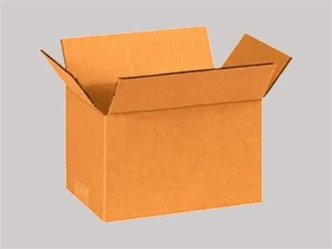 Brown Rectangular 7 Ply Corrugated Box Weight Holding Capacity Kg