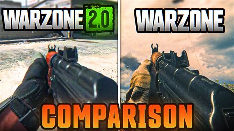 Warzone 2 Vs Warzone 1 Gameplay Comparison YouTube