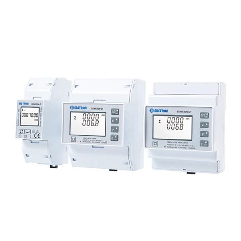 Sdm630mct Rs485 Modbus Ct Operated Din Rail Three Phase Multi Function Energy Meter