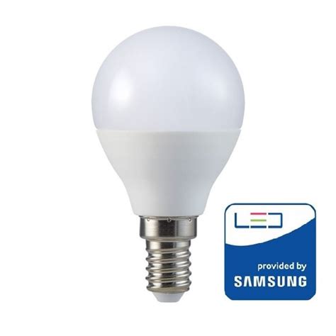 V Tac Pro Vt Lampadina Led E Mini Bulbo W Chip Samsung Sku