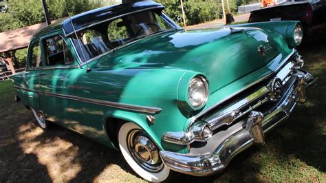 1954 Ford Customline 2 Door Sedan In Killarney Green Youtube