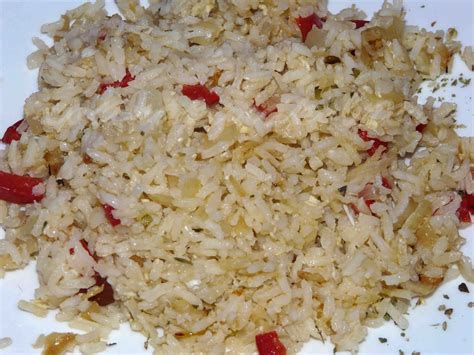 Cocina para pobres: Arroz Con pimiento Rojo y cebolla