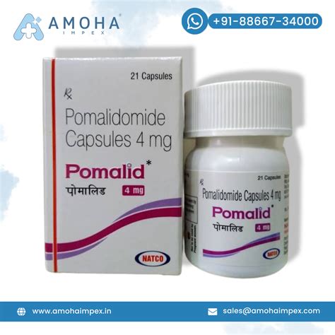 Pomalid Pomalidomide Mg Capsules Novartis At Rs Bottle In Surat