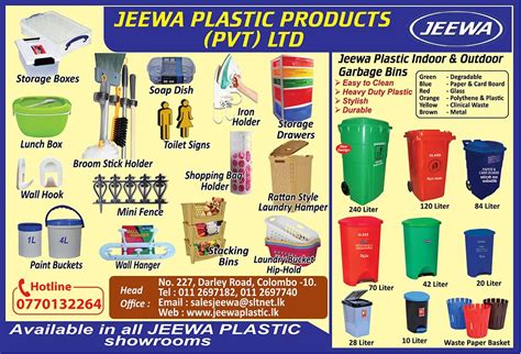 Jeewa Plastic Pvt Ltd Sri Lankan S No Local Seo Business Listing