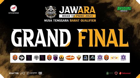 Grand Final Jawara Cup Road To Pmnc Ntb Qualifier Pubg Mobile