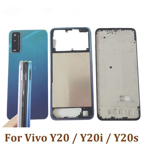 Novaphopat Lcd Display Frame Middle Bezel Faceplate For Vivo Y Y S