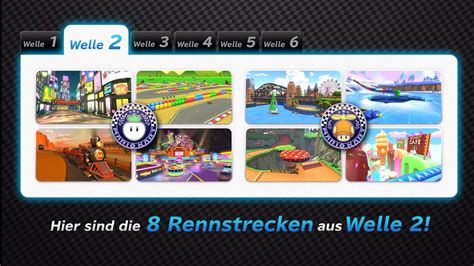 Mario Kart Deluxe Booster Streckenpass Welle Rast Am August Auf