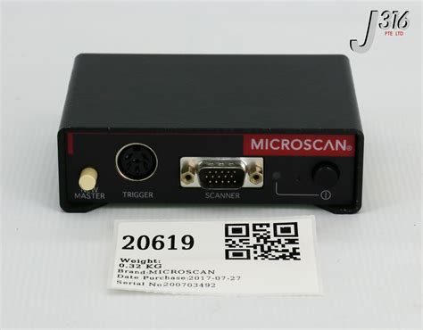 20619 MICROSCAN IB 105 INTERFACE BOX 99 420001 01 J316Gallery