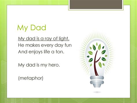 My Dad Is My Hero Poem