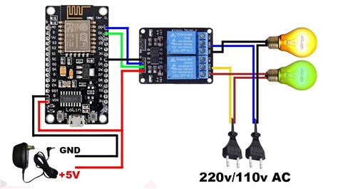 Home Automation Nodemcu Esp With Wifi