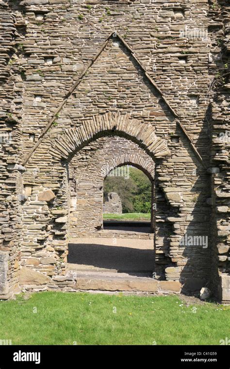 The Remains Of Neath Abbey Glamorgan Wales Uk Stock Photo Alamy