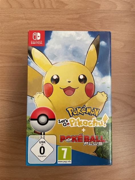 Pokemon Lets Go Pikachu Poke Ball Plus Bundle