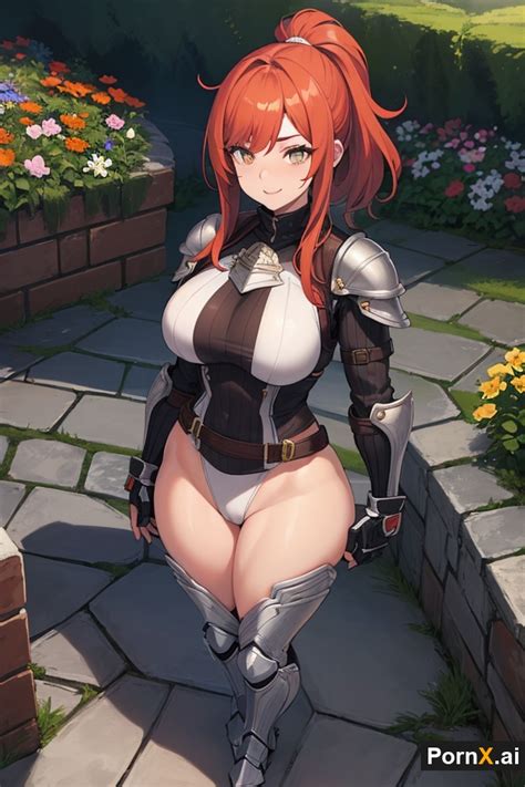 Rule 34 1girls Ai Generated Armor Armored Boots Armored Gloves Full Body Garden Huge Ass Huge