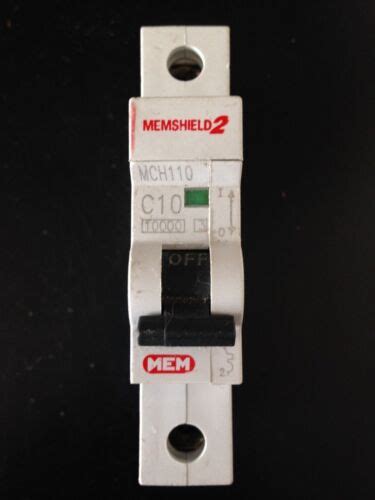 Mem Memshield C Mch A Type C Ka Mcb Single Pole Circuit