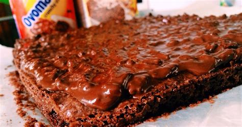 Brownie De Ovomaltine Nozes Receitas Da Mama